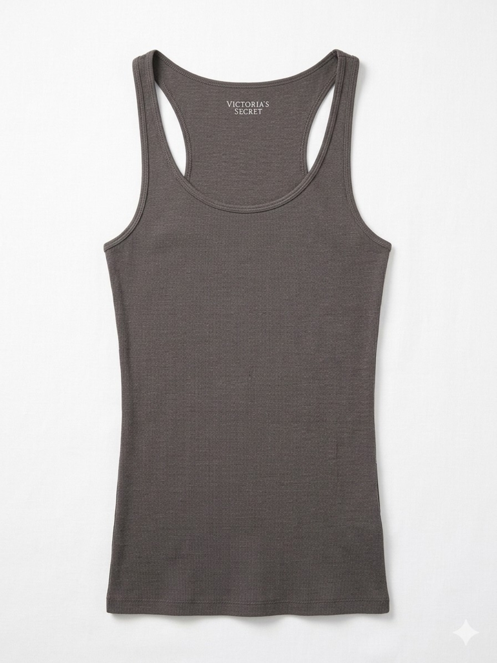 Victoria's Secret Purple Ribbed Tank - Racerback